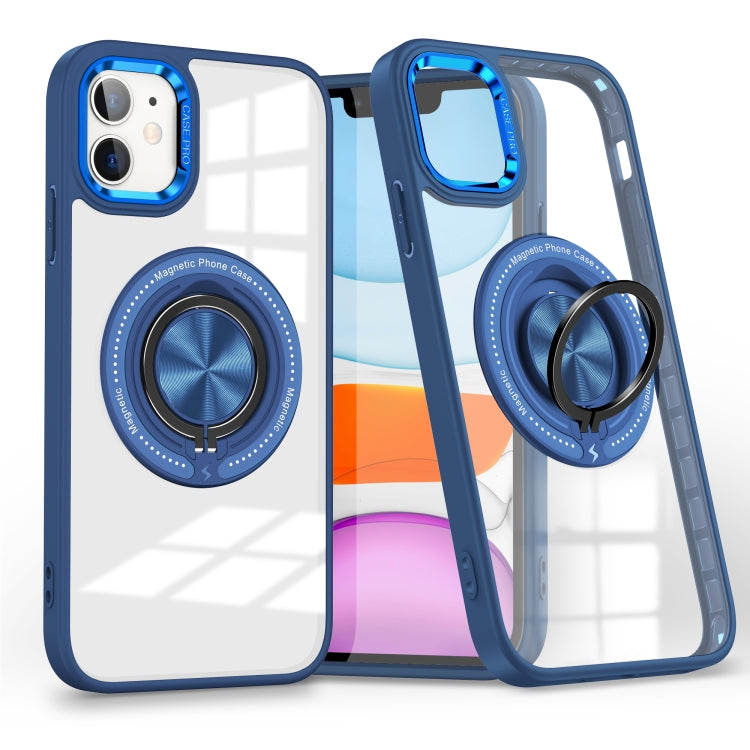 Magnetic Rotating Ring Holder Phone Case, For iPhone 11, For iPhone 11 Pro, For iPhone XS / X, For iPhone XR
