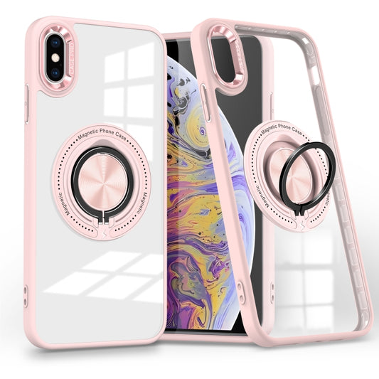 Magnetic Rotating Ring Holder Phone Case, For iPhone XS Max, For iPhone 8 Plus / 7 Plus