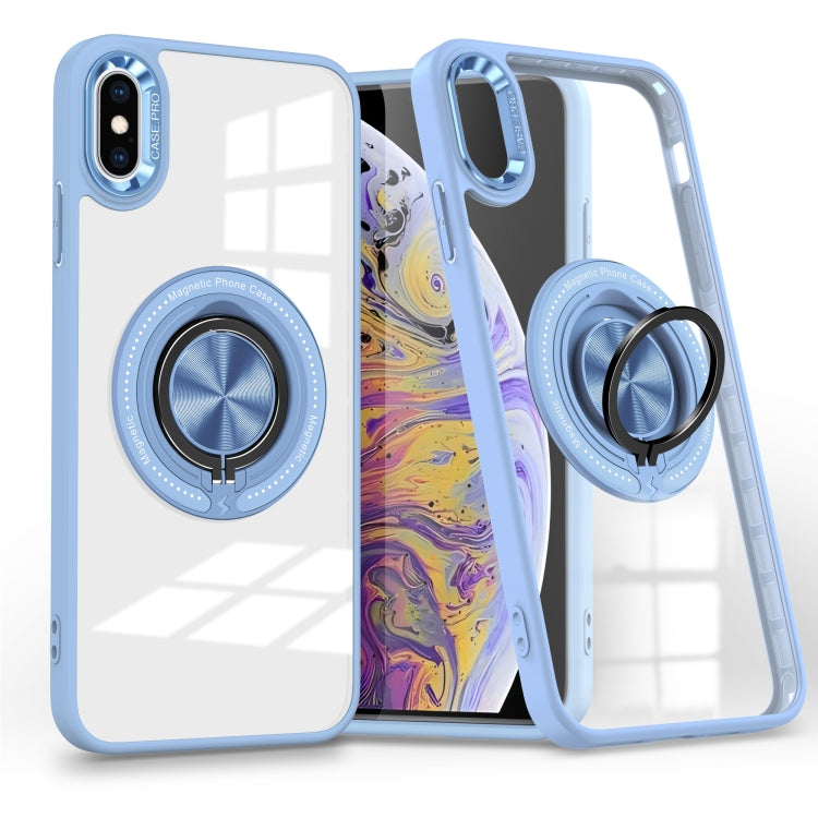 Magnetic Rotating Ring Holder Phone Case, For iPhone XS Max, For iPhone 8 Plus / 7 Plus