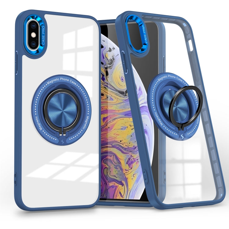 Magnetic Rotating Ring Holder Phone Case, For iPhone XS Max, For iPhone 8 Plus / 7 Plus