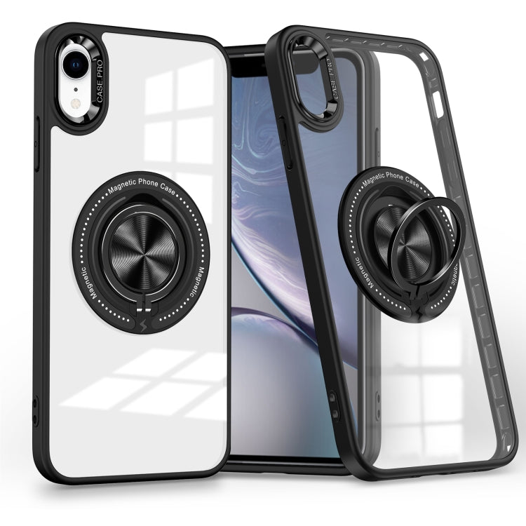 Magnetic Rotating Ring Holder Phone Case, For iPhone 11, For iPhone 11 Pro, For iPhone XS / X, For iPhone XR