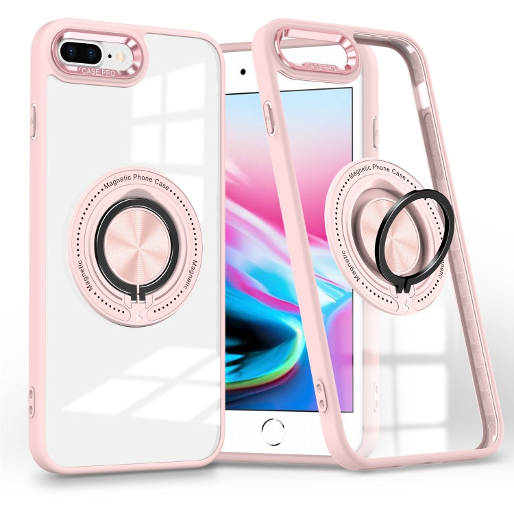 Magnetic Rotating Ring Holder Phone Case, For iPhone XS Max, For iPhone 8 Plus / 7 Plus