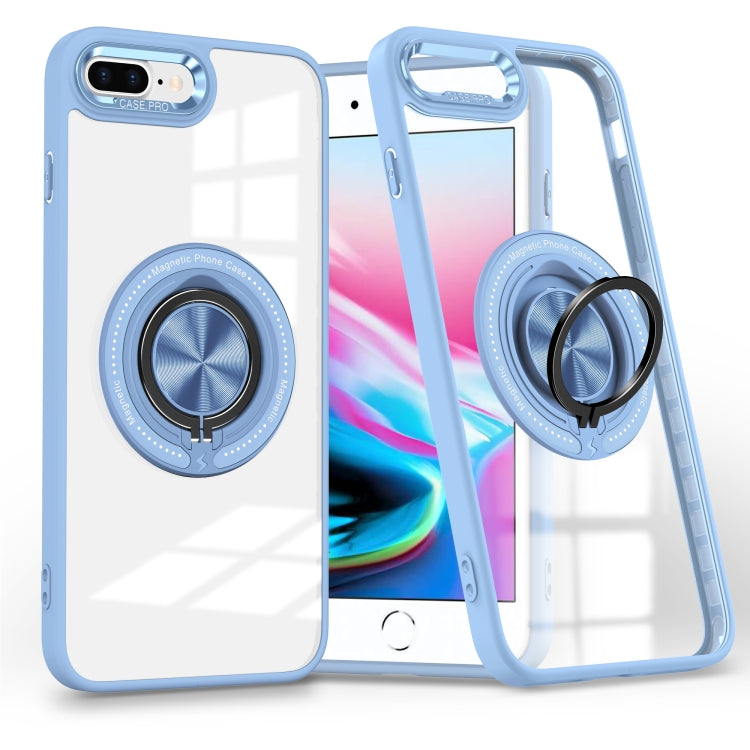 Magnetic Rotating Ring Holder Phone Case, For iPhone XS Max, For iPhone 8 Plus / 7 Plus