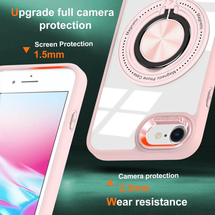 Magnetic Rotating Ring Holder Phone Case, For iPhone SE 2022 / 2020 / 8 / 7, For iPhone 13 Pro Max, For iPhone 13 Pro, For iPhone 13