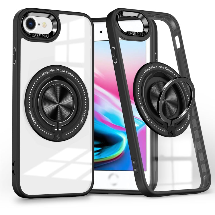 Magnetic Rotating Ring Holder Phone Case, For iPhone SE 2022 / 2020 / 8 / 7, For iPhone 13 Pro Max, For iPhone 13 Pro, For iPhone 13