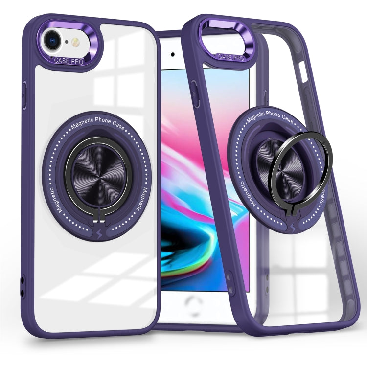 Magnetic Rotating Ring Holder Phone Case, For iPhone SE 2022 / 2020 / 8 / 7, For iPhone 13 Pro Max, For iPhone 13 Pro, For iPhone 13