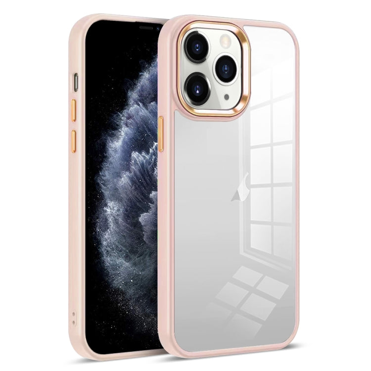 Colorful Armor Transparent Phone Case, For iPhone 11 Pro