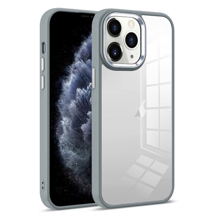 Colorful Armor Transparent Phone Case, For iPhone 12 Pro Max, For iPhone 12 Pro, For iPhone 11 Pro Max, For iPhone 11