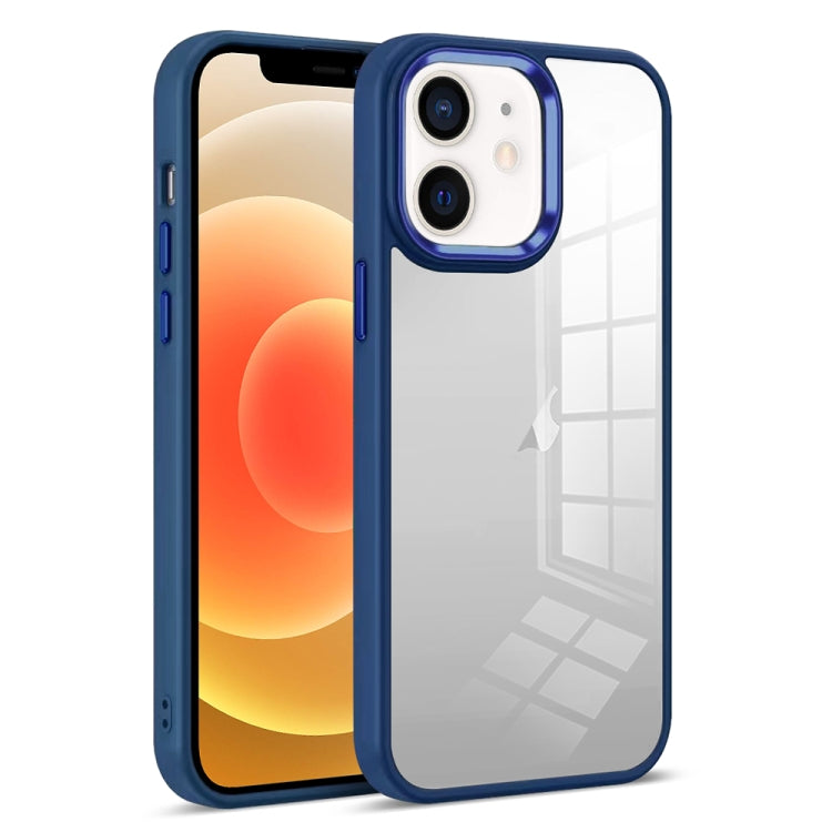 Colorful Armor Transparent Phone Case, For iPhone 13 Pro Max, For iPhone 13 Pro, For iPhone 13, For iPhone 12