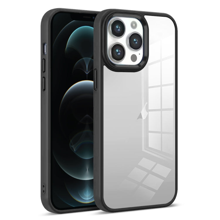 Colorful Armor Transparent Phone Case, For iPhone 12 Pro Max, For iPhone 12 Pro, For iPhone 11 Pro Max, For iPhone 11