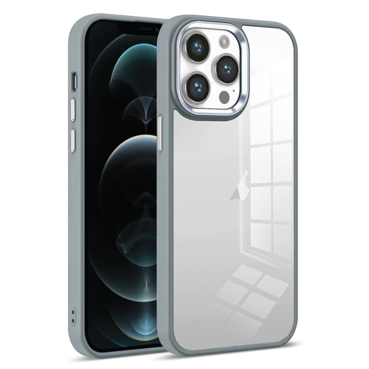 Colorful Armor Transparent Phone Case, For iPhone 12 Pro Max, For iPhone 12 Pro, For iPhone 11 Pro Max, For iPhone 11