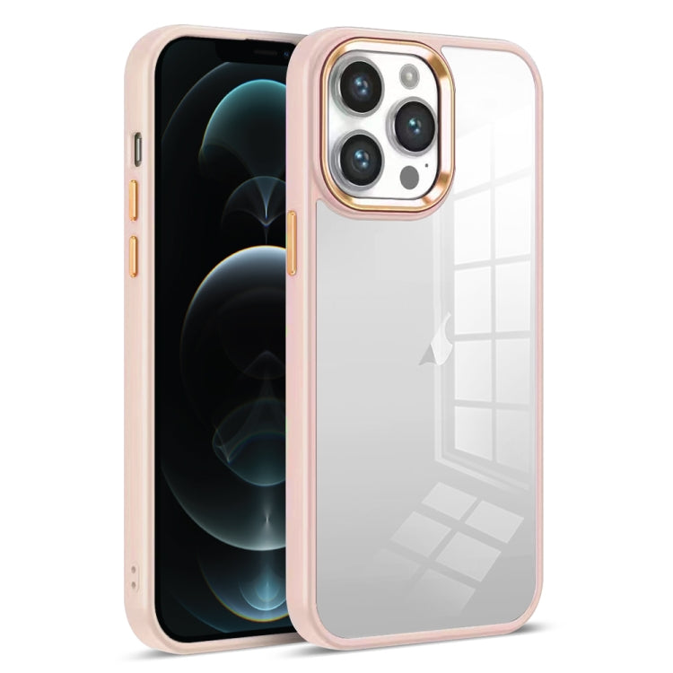 Colorful Armor Transparent Phone Case, For iPhone 12 Pro Max, For iPhone 12 Pro, For iPhone 11 Pro Max, For iPhone 11