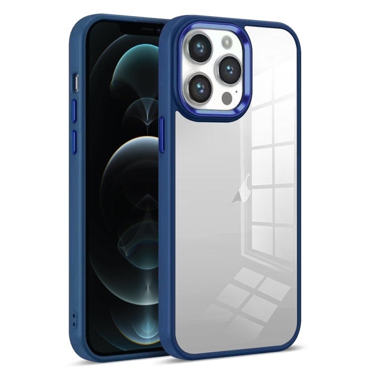 Colorful Armor Transparent Phone Case, For iPhone 12 Pro Max, For iPhone 12 Pro, For iPhone 11 Pro Max, For iPhone 11