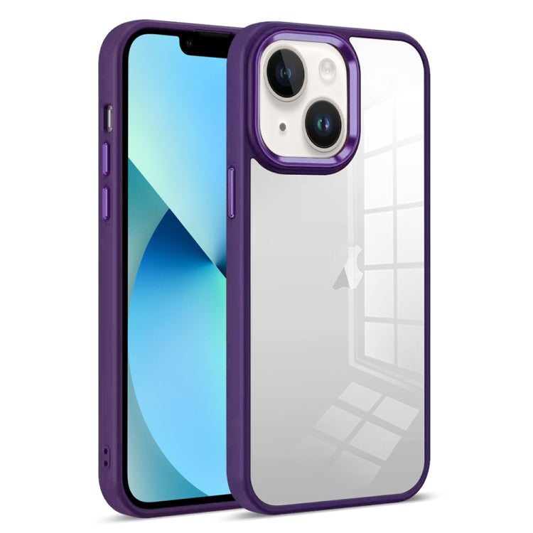 Colorful Armor Transparent Phone Case, For iPhone 13 Pro Max, For iPhone 13 Pro, For iPhone 13, For iPhone 12
