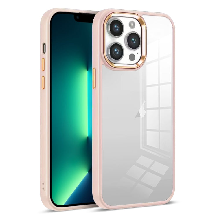 Colorful Armor Transparent Phone Case, For iPhone 13 Pro Max, For iPhone 13 Pro, For iPhone 13, For iPhone 12