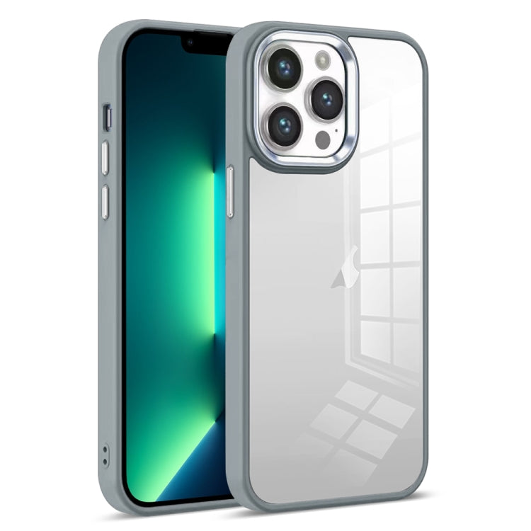 Colorful Armor Transparent Phone Case, For iPhone 13 Pro Max, For iPhone 13 Pro, For iPhone 13, For iPhone 12