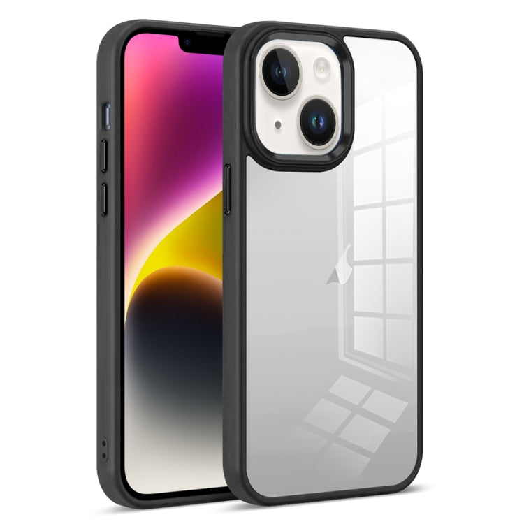 Colorful Armor Transparent Phone Case, For iPhone 14 Plus, For iPhone 14, For iPhone 14 Pro, For iPhone 14 Pro Max