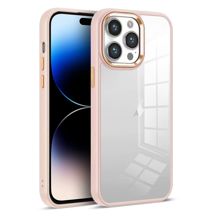 Colorful Armor Transparent Phone Case, For iPhone 14 Plus, For iPhone 14, For iPhone 14 Pro, For iPhone 14 Pro Max