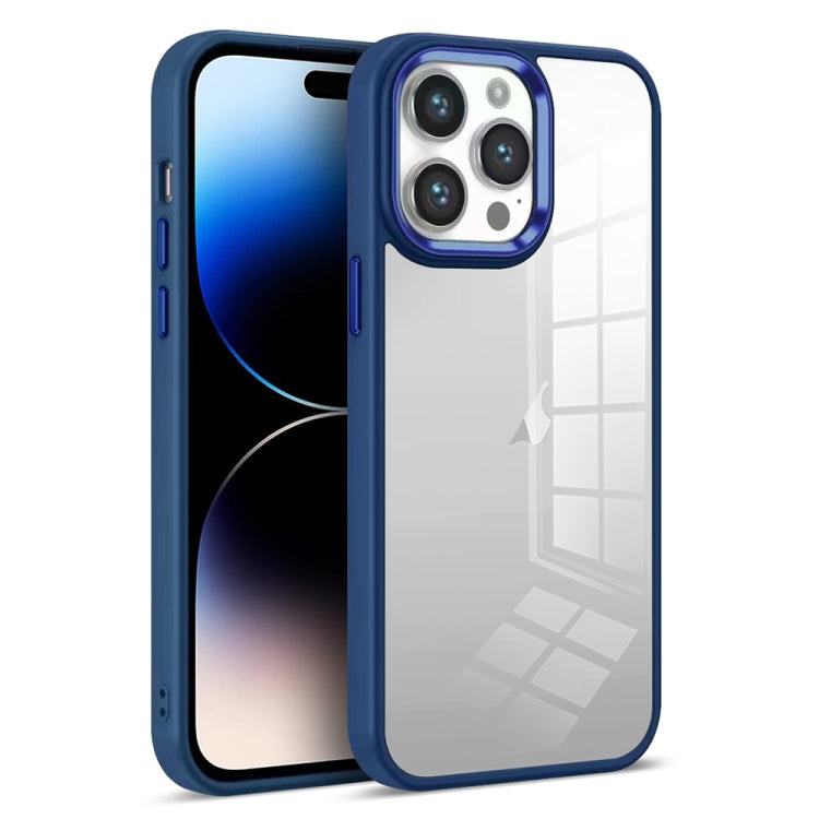 Colorful Armor Transparent Phone Case, For iPhone 14 Plus, For iPhone 14, For iPhone 14 Pro, For iPhone 14 Pro Max