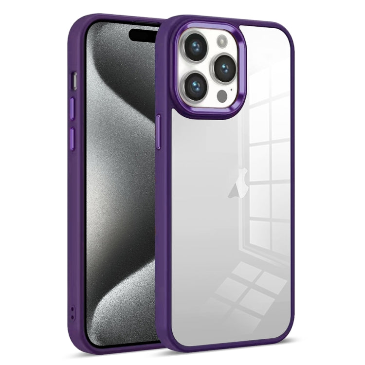 Colorful Armor Transparent Phone Case, For iPhone 15 Pro Max, For iPhone 15 Pro, For iPhone 15 Plus, For iPhone 15