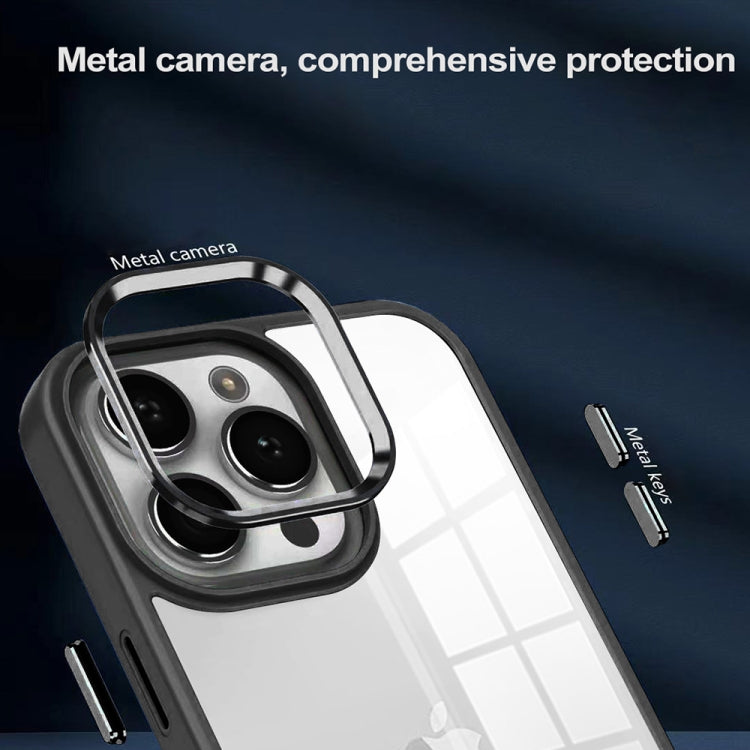 Colorful Armor Transparent Phone Case, For iPhone 13 Pro Max, For iPhone 13 Pro, For iPhone 13, For iPhone 12