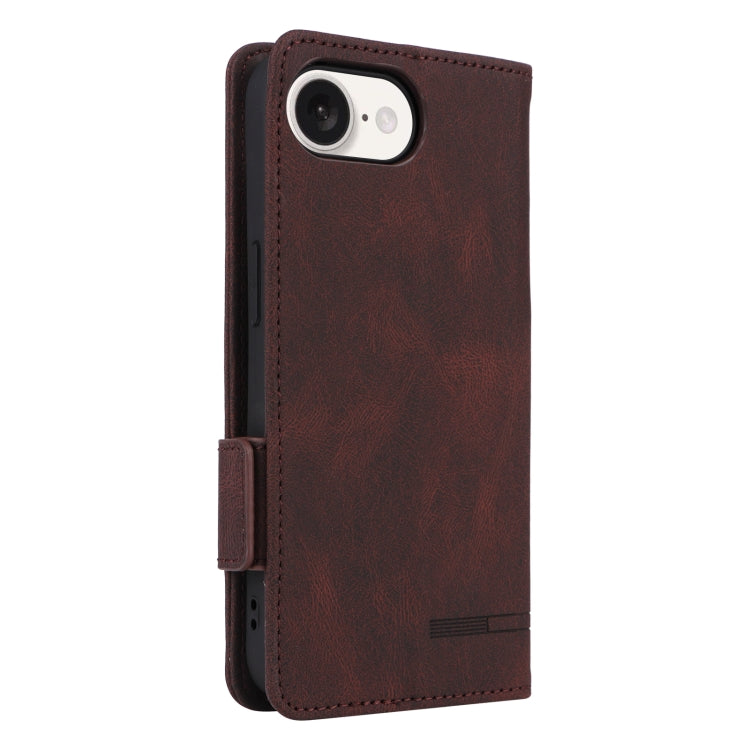 Magnetic Clasp Leather Phone Case, For iPhone 17 Pro Max, For iPhone 17 Pro, For iPhone 17, For iPhone SE 2024