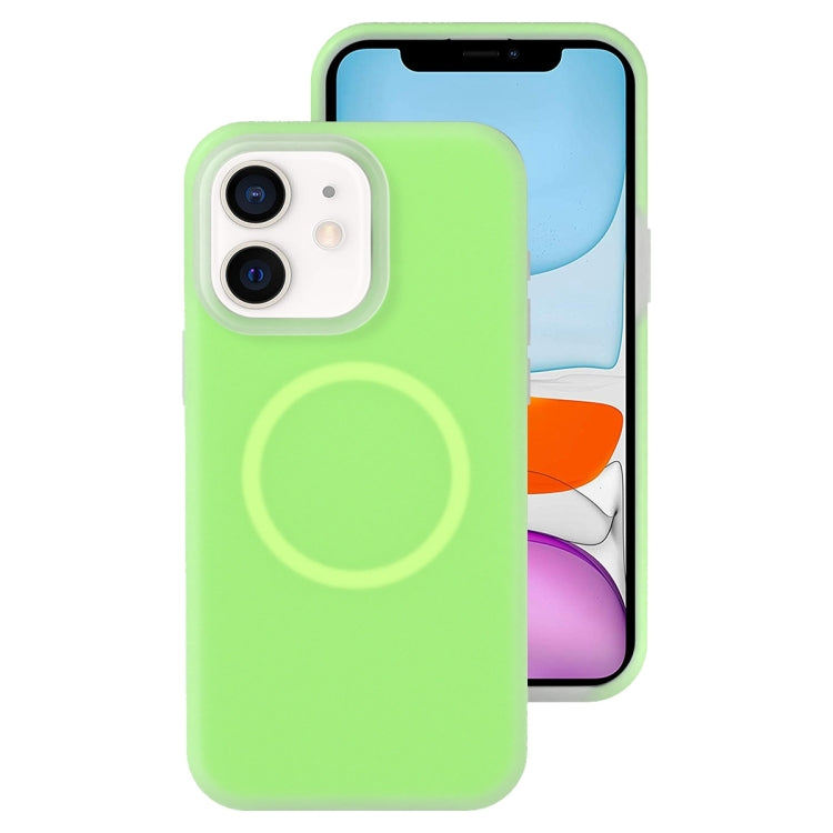 Jelly Liquid Silicone MagSafe Magnetic Phone Case, For iPhone 11, For iPhone 11 Pro