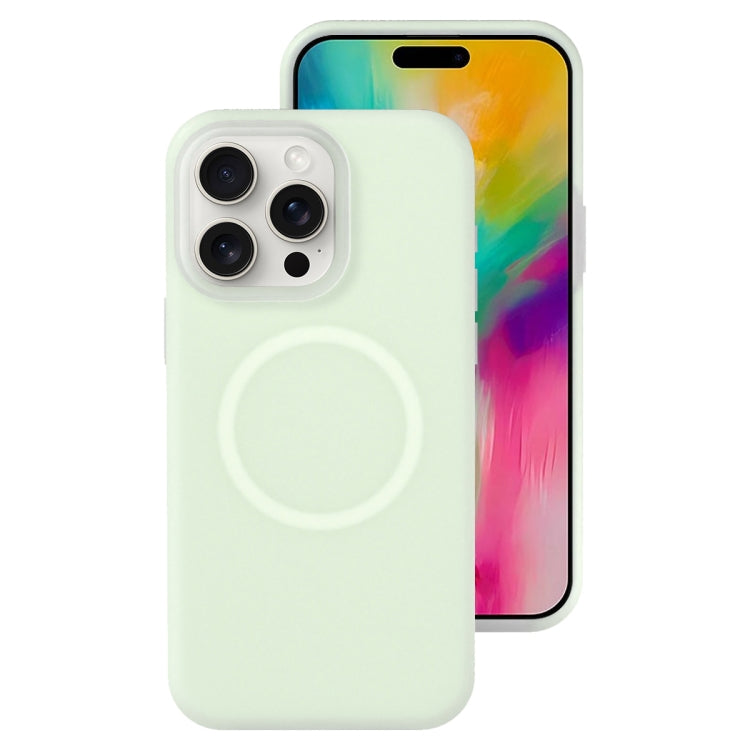 Jelly Liquid Silicone MagSafe Magnetic Phone Case, For iPhone 16e, For iPhone 16 Pro Max