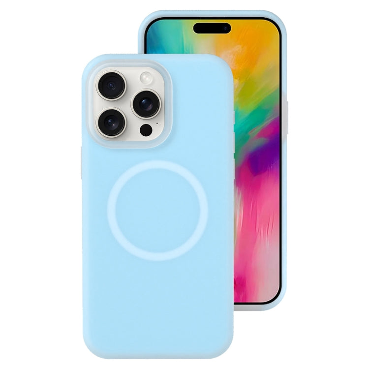 Jelly Liquid Silicone MagSafe Magnetic Phone Case, For iPhone 16e, For iPhone 16 Pro Max