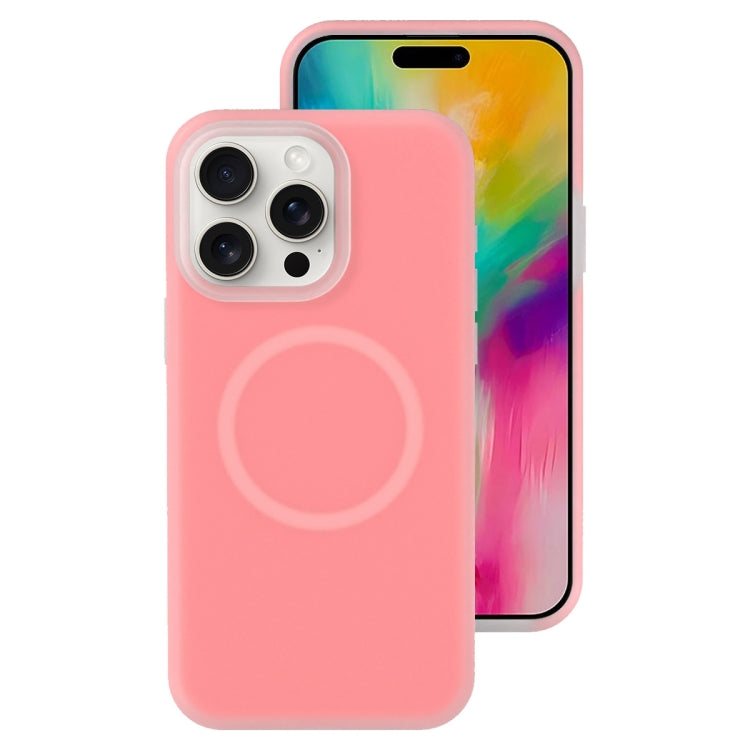 Jelly Liquid Silicone MagSafe Magnetic Phone Case, For iPhone 16e, For iPhone 16 Pro Max
