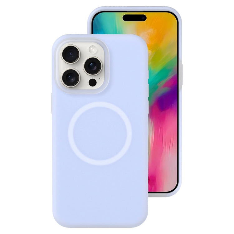 Jelly Liquid Silicone MagSafe Magnetic Phone Case, For iPhone 16e, For iPhone 16 Pro Max