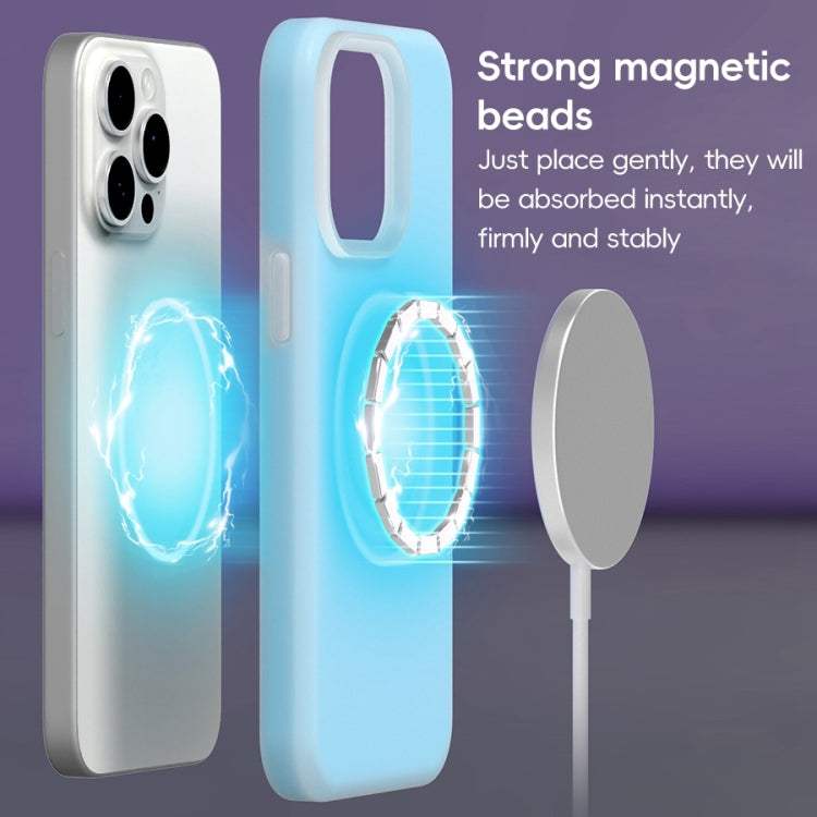 Jelly Liquid Silicone MagSafe Magnetic Phone Case, For iPhone 14, For iPhone 14 Pro