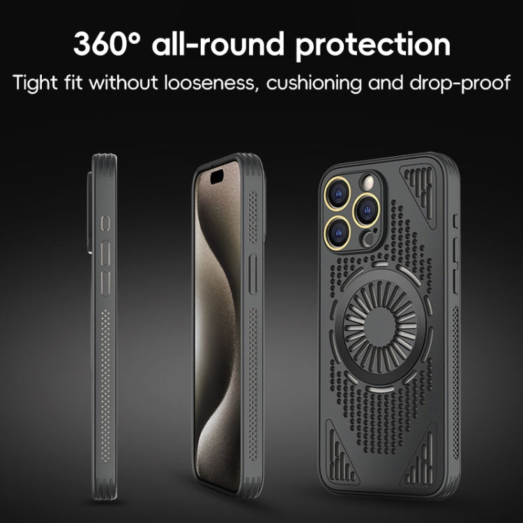 Hollow Cooling MagSafe Shockproof Phone Case, For iPhone 14, For iPhone 14 Pro, For iPhone 14 Pro Max