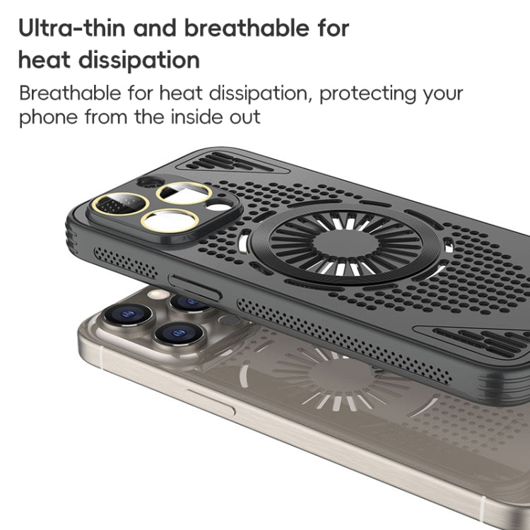 Hollow Cooling MagSafe Shockproof Phone Case, For iPhone 14, For iPhone 14 Pro, For iPhone 14 Pro Max