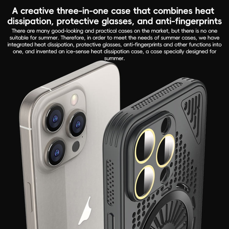 Hollow Cooling MagSafe Shockproof Phone Case, For iPhone 12, For iPhone 12 Pro Max, For iPhone 12 Pro
