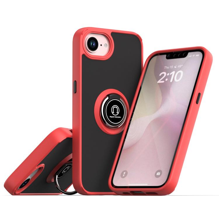 Q Shadow 1 Series TPU + PC Phone Case with Ring, For iPhone 17 Pro Max, For iPhone 17 Pro, For iPhone 17