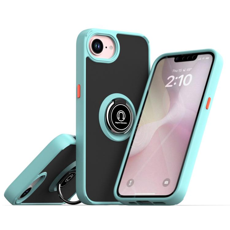Q Shadow 1 Series TPU + PC Phone Case with Ring, For iPhone 17 Pro Max, For iPhone 17 Pro, For iPhone 17