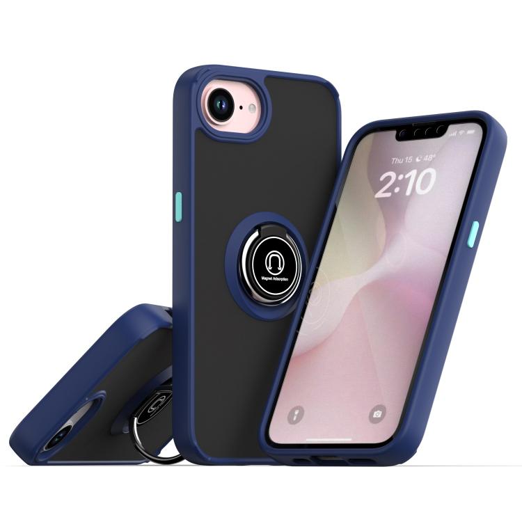 Q Shadow 1 Series TPU + PC Phone Case with Ring, For iPhone 17 Pro Max, For iPhone 17 Pro, For iPhone 17