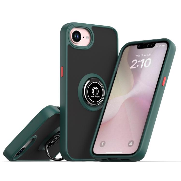 Q Shadow 1 Series TPU + PC Phone Case with Ring, For iPhone 17 Pro Max, For iPhone 17 Pro, For iPhone 17