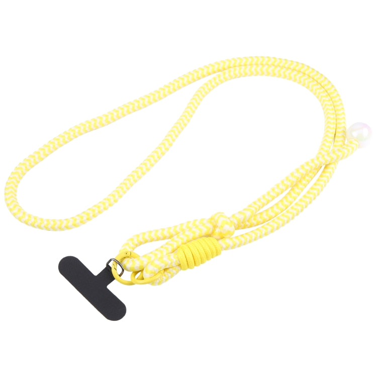 Mobile Phone Anti-lost Big Bead Nylon Long Lanyard