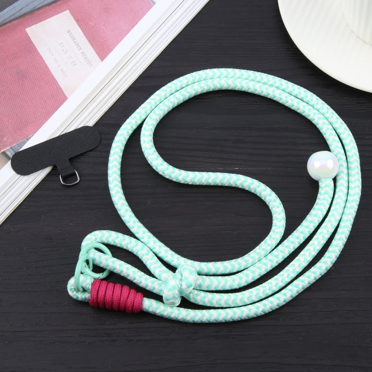 Mobile Phone Anti-lost Big Bead Nylon Long Lanyard