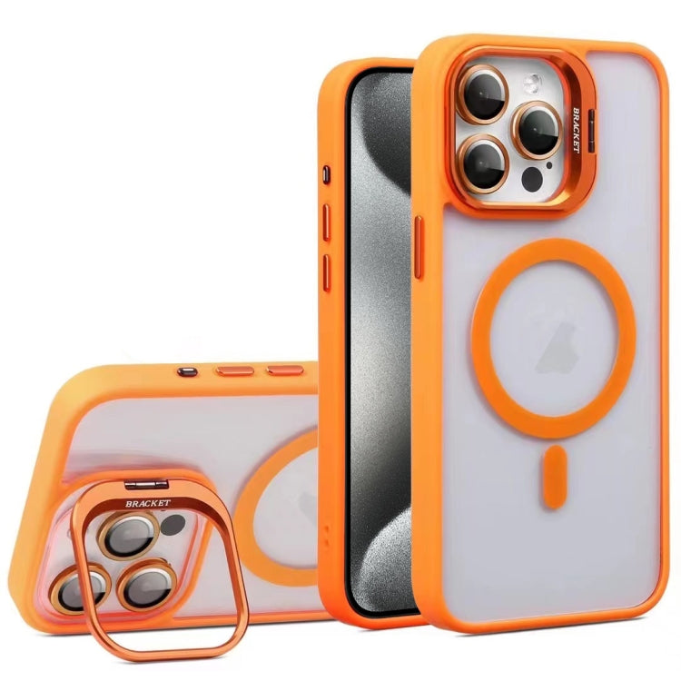 U1 Invisible Lens Holder Acrylic + TPU MagSafe Magnetic Phone Case, For iPhone 15 Pro Max, For iPhone 15 Pro