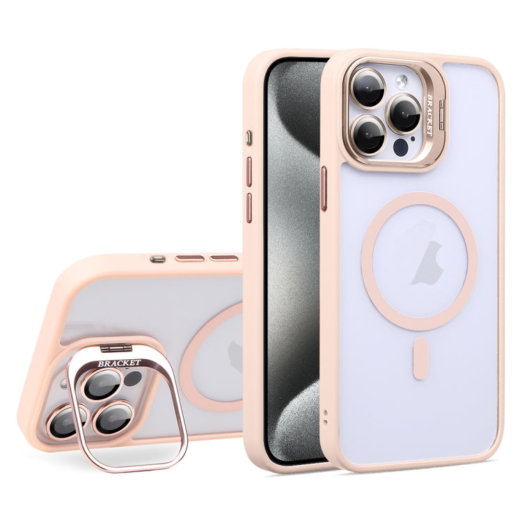 U1 Invisible Lens Holder Acrylic + TPU MagSafe Magnetic Phone Case, For iPhone 15 Pro Max, For iPhone 15 Pro