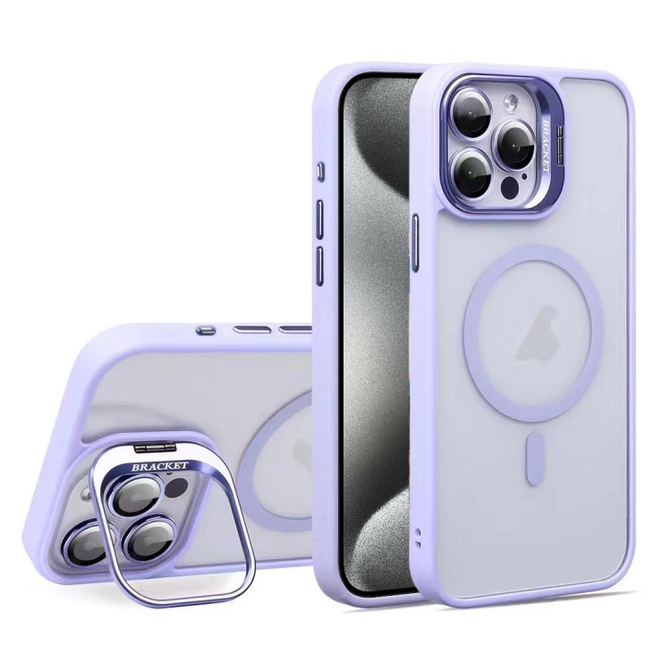 U1 Invisible Lens Holder Acrylic + TPU MagSafe Magnetic Phone Case, For iPhone 15 Pro Max, For iPhone 15 Pro