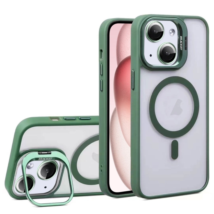 U1 Invisible Lens Holder Acrylic + TPU MagSafe Magnetic Phone Case, For iPhone 15 Plus, For iPhone 15