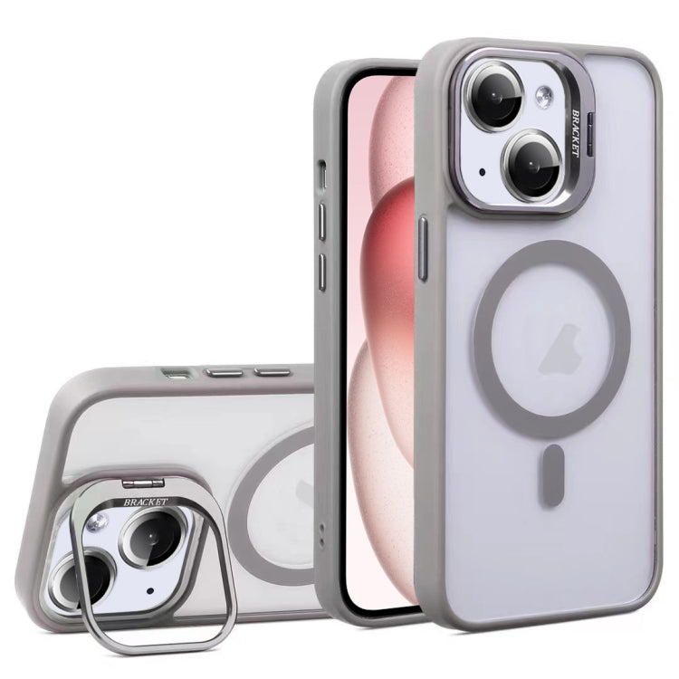 U1 Invisible Lens Holder Acrylic + TPU MagSafe Magnetic Phone Case, For iPhone 15 Plus, For iPhone 15