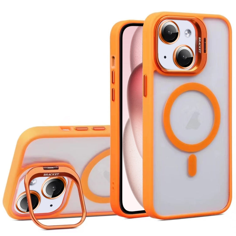 U1 Invisible Lens Holder Acrylic + TPU MagSafe Magnetic Phone Case, For iPhone 15 Plus, For iPhone 15