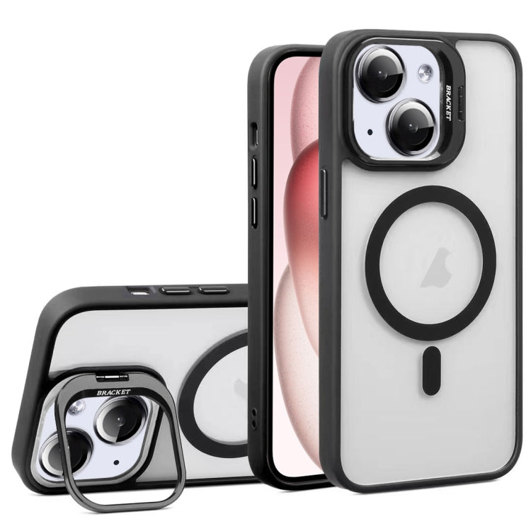 U1 Invisible Lens Holder Acrylic + TPU MagSafe Magnetic Phone Case, For iPhone 15 Plus, For iPhone 15