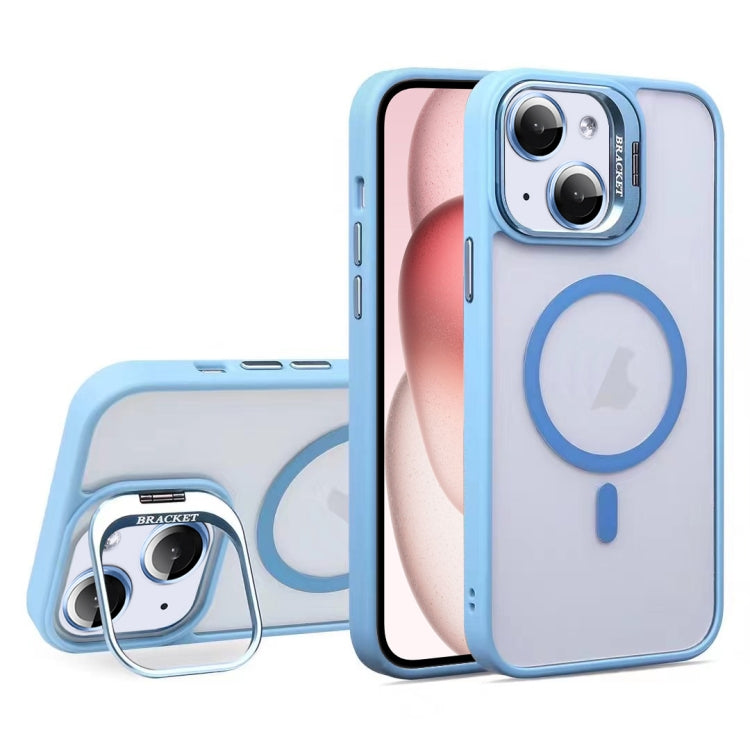 U1 Invisible Lens Holder Acrylic + TPU MagSafe Magnetic Phone Case, For iPhone 15 Plus, For iPhone 15