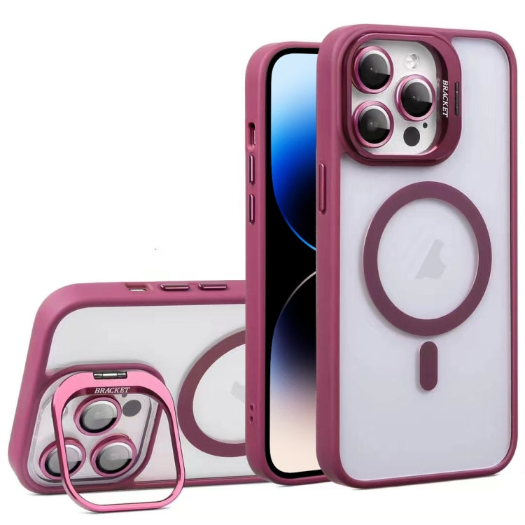 U1 Invisible Lens Holder Acrylic + TPU MagSafe Magnetic Phone Case, For iPhone 14 Pro, For iPhone 14 Pro Max